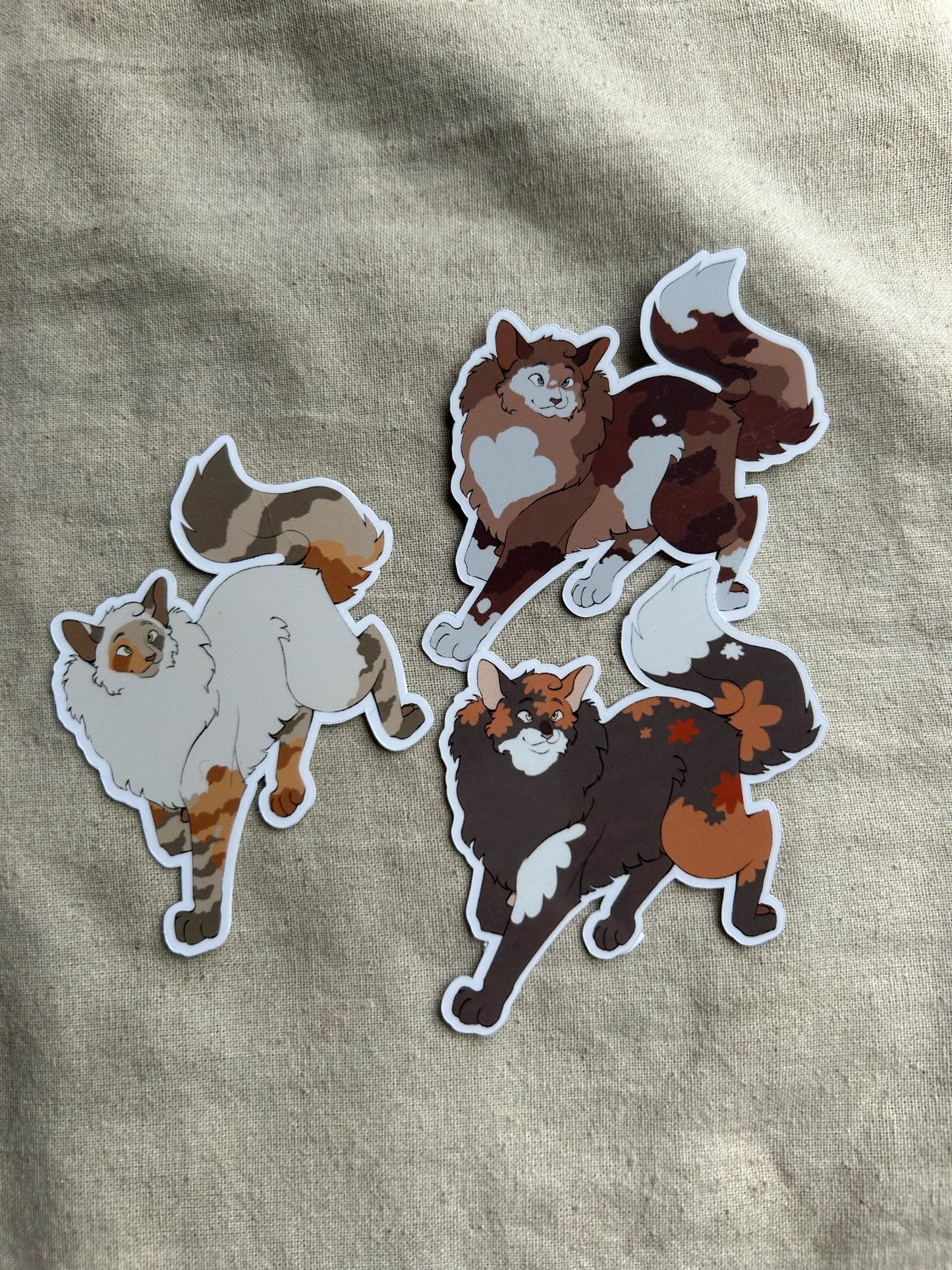 Warrior Cats Tortoiseshell Mystery Stickers
