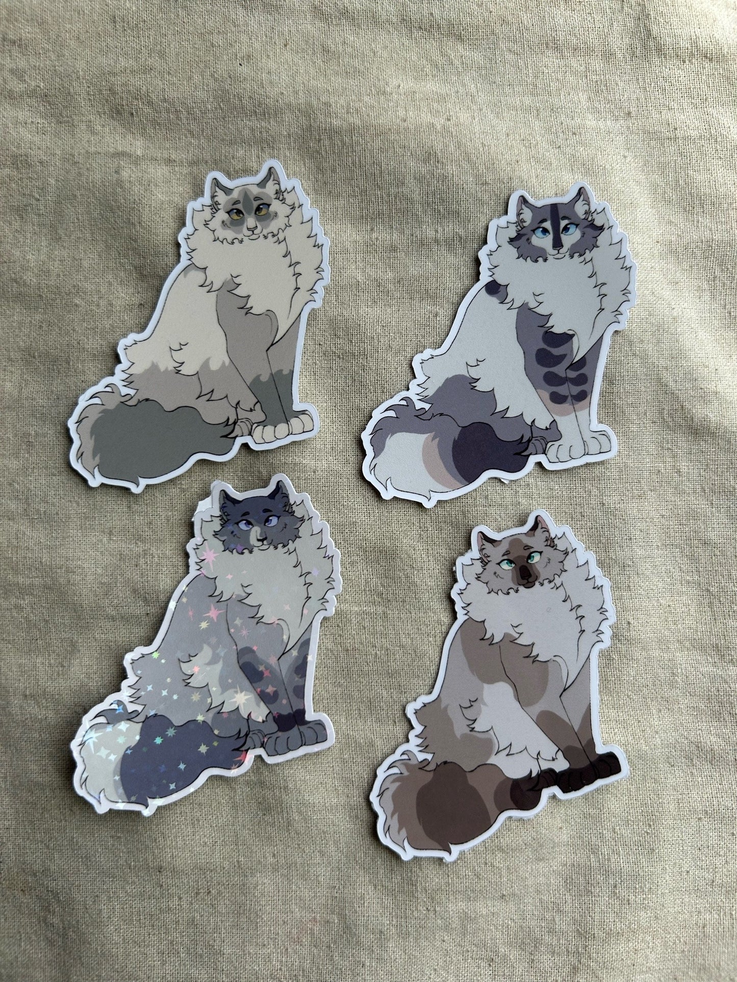 Warrior Kitties Mystery Stickers Series 3