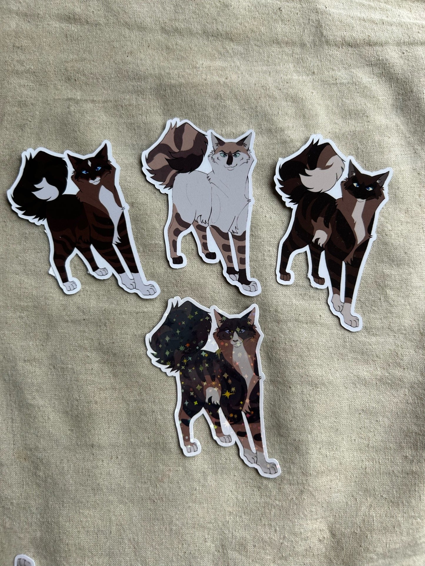Warrior Kitties Mystery Stickers Series 3
