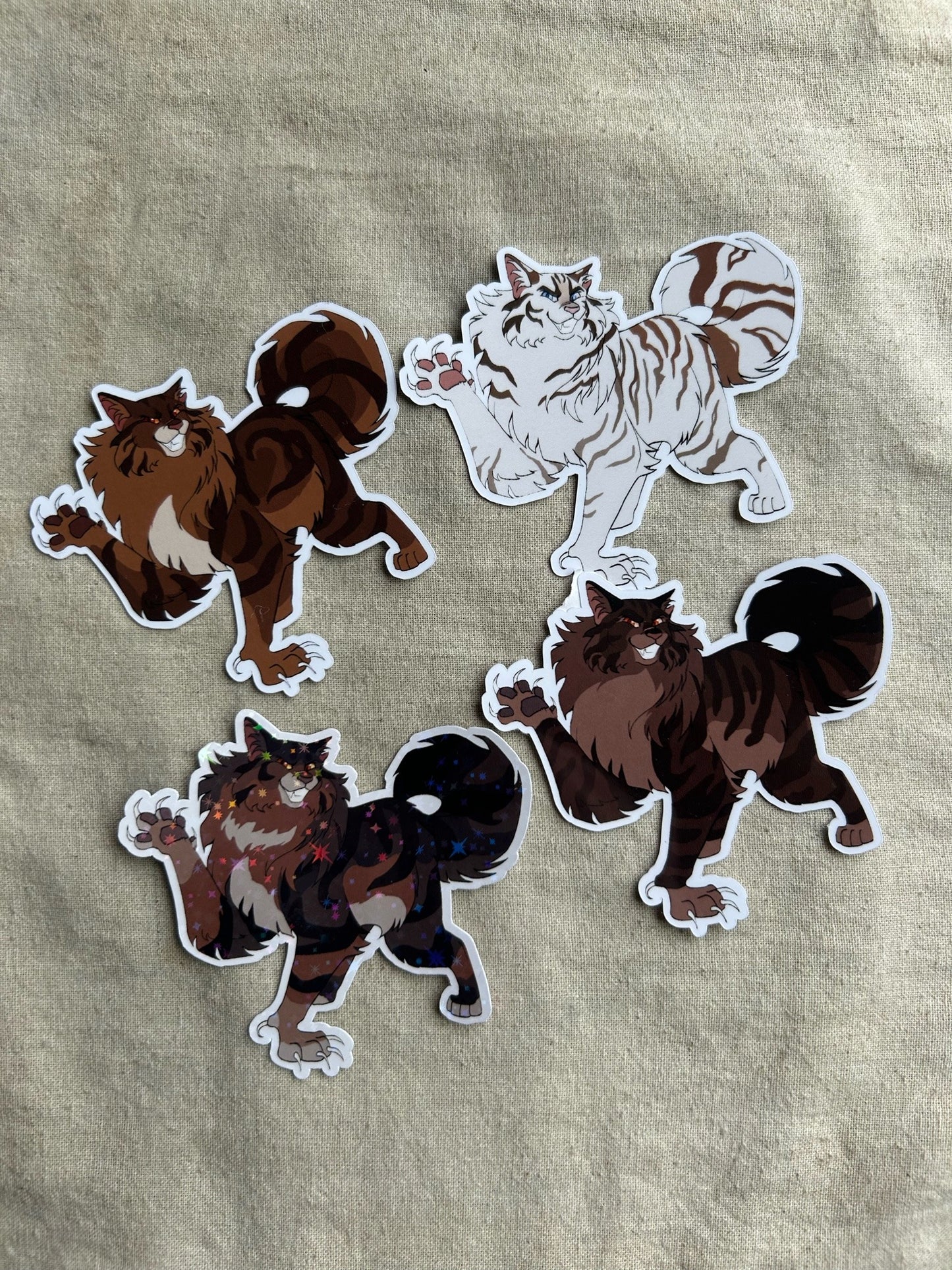 Warrior Kitties Mystery Stickers Series 3
