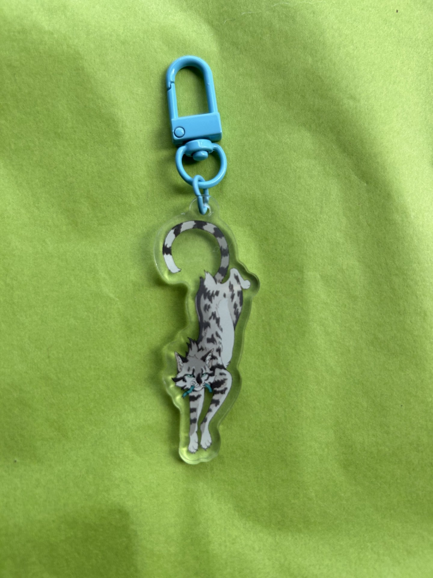 Tiny Dangle Longtail keychain