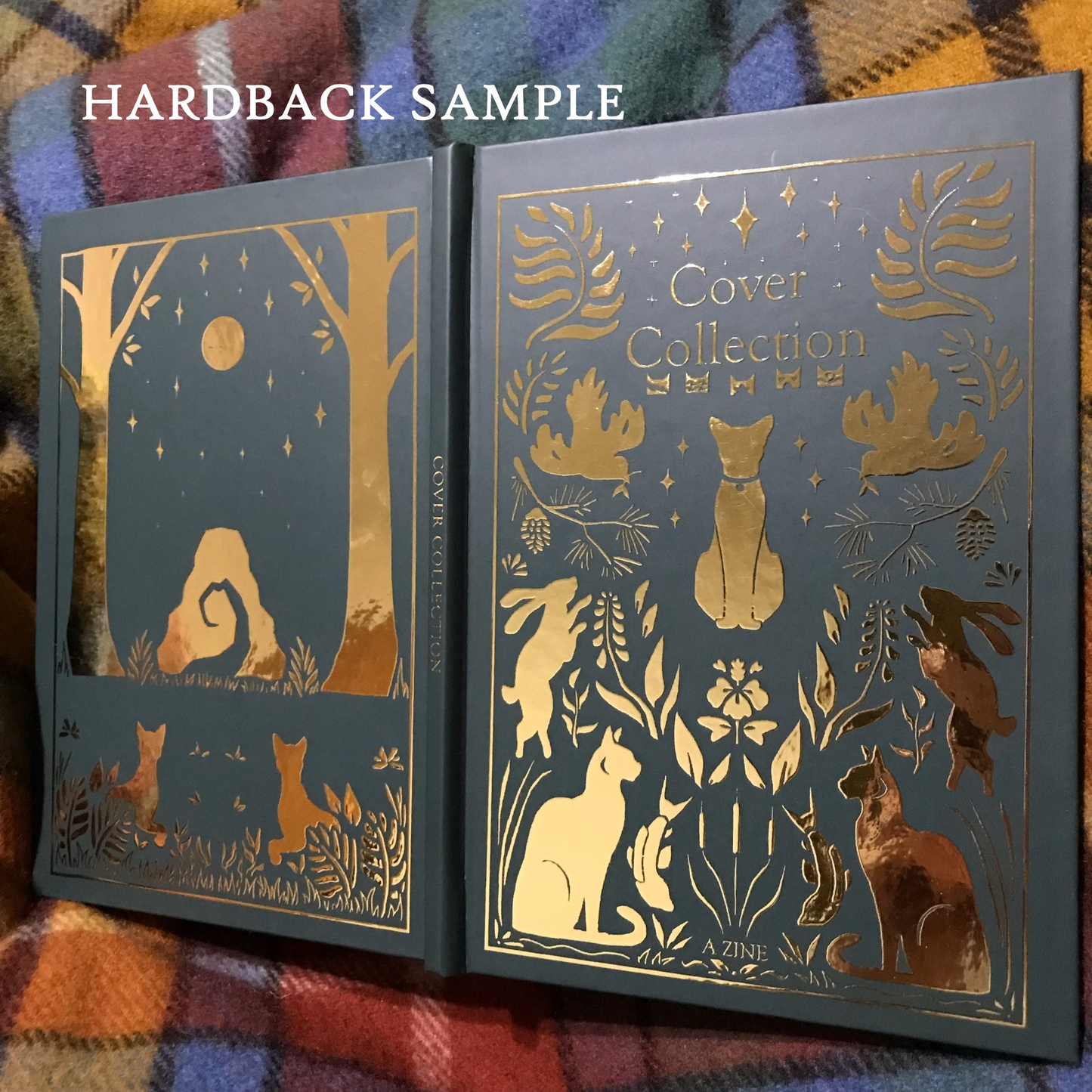 PREORDER WARRIOR CATS COVER ZINE - HARDBACK BUNDLE